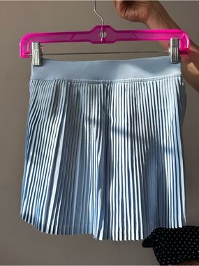 Light baby blue tennis skort xs s
